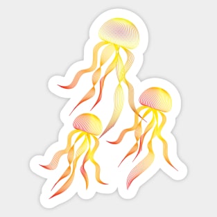 Jellyfish Sticker